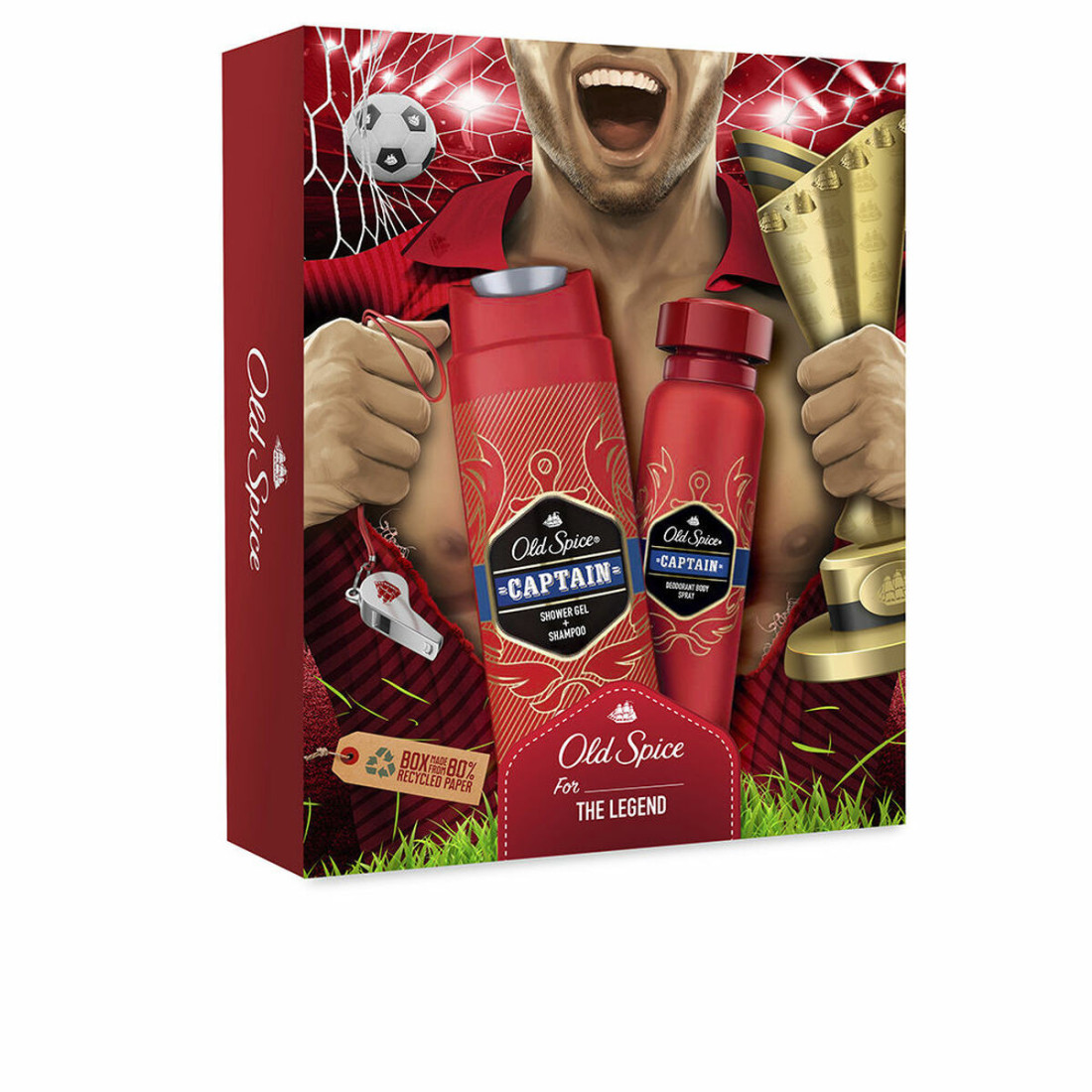 Higienos rinkinys Old Spice Captain 2 Dalys