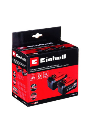 Įkraunama ličio baterija Einhell PXC-Twinpack 5,2 Ah 18 V (2 vnt.)