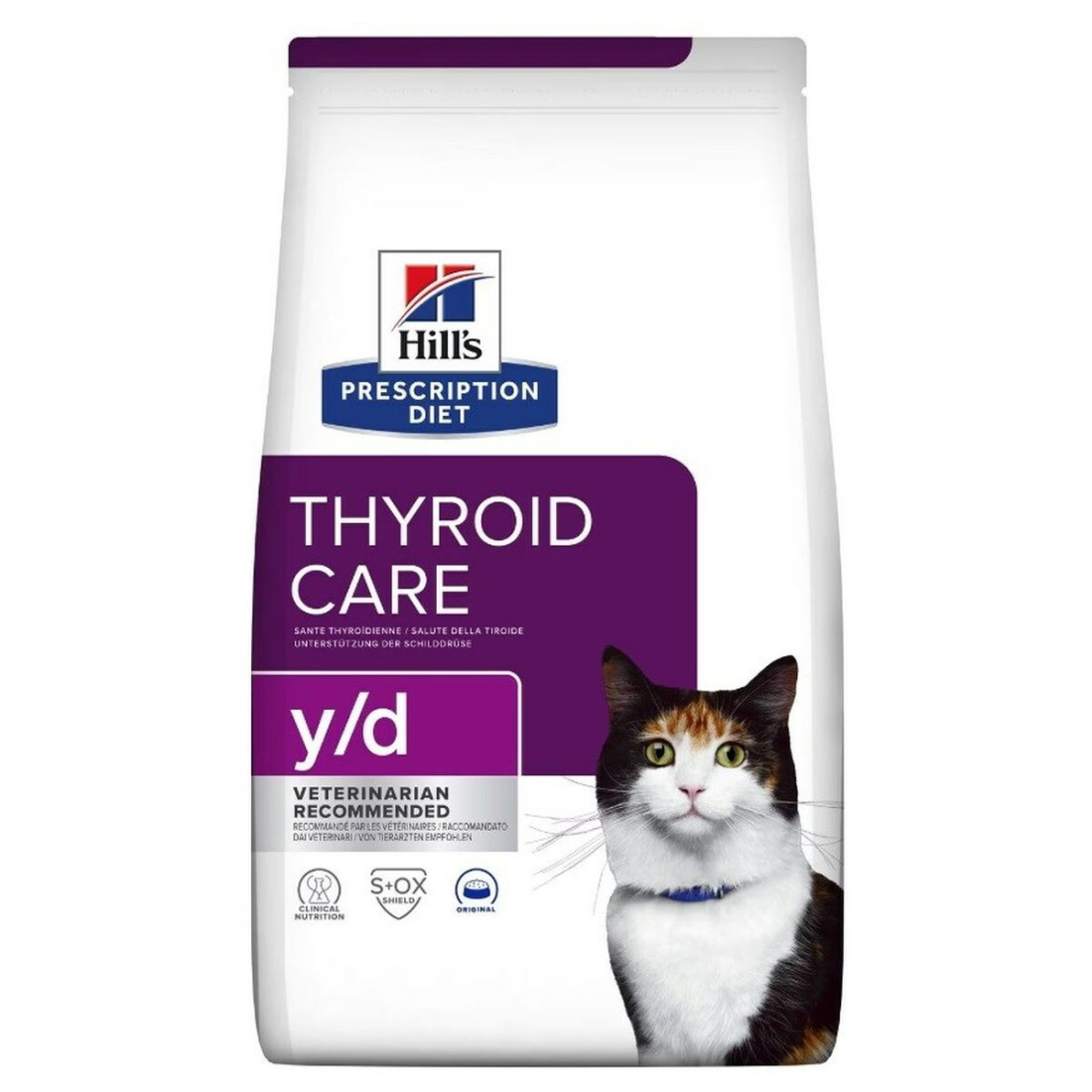 Kačių maistas Hill's Thyroid Care Mėsa 3 Kg