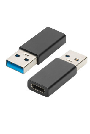 USB-C – USB adapteris Ewent EW9650 Juoda