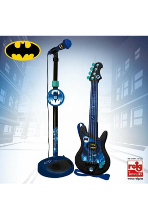 Kūdikių gitara Batman Karaokė mikrofonu