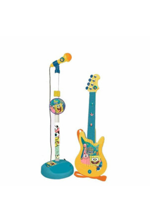 Kūdikių gitara Spongebob Karaokė mikrofonu