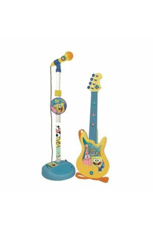 Kūdikių gitara Spongebob Karaokė mikrofonu