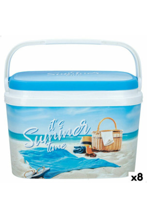 Stalo tesino rinkinys Aktive Summer Beach Plastmasinis 6 L 29 x 20 x 19,5 cm (8 vnt.)