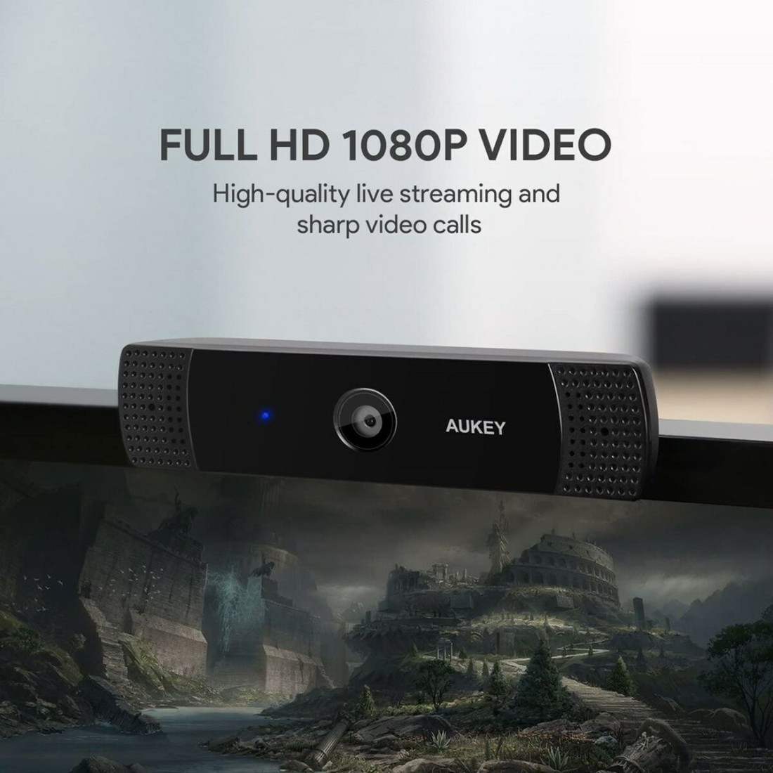 Internetinė kamera Aukey PC-LM1E Full HD