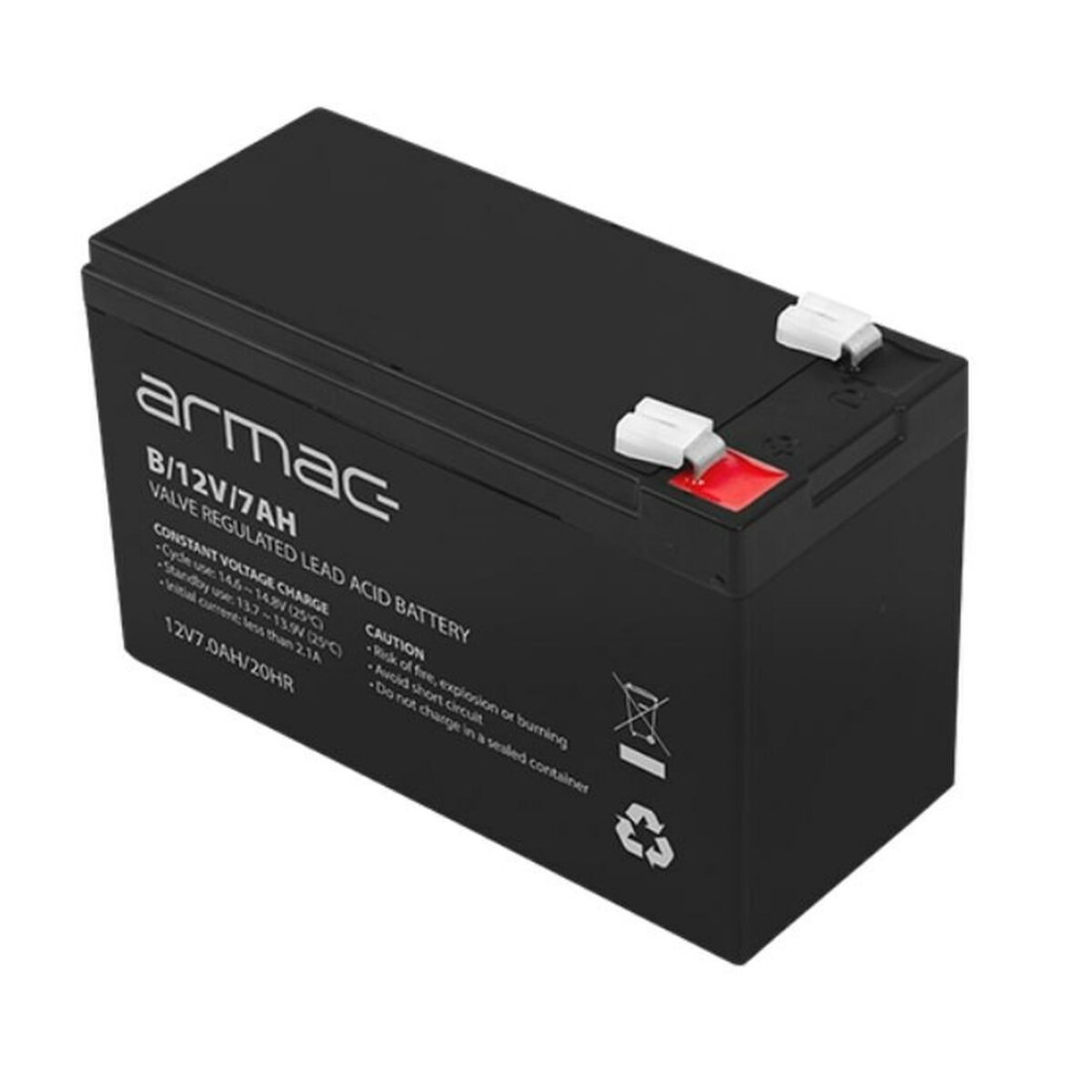 Baterija Nepertraukiamo Maitinimo šaltinio Sistema UPS Armac B/12V/7AH 7 Ah 12 V