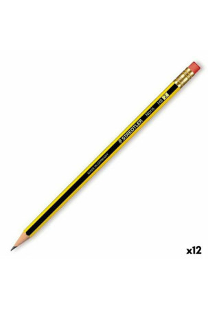 Pieštukas su trintuku Staedtler Noris 122 HB (12 vnt.)