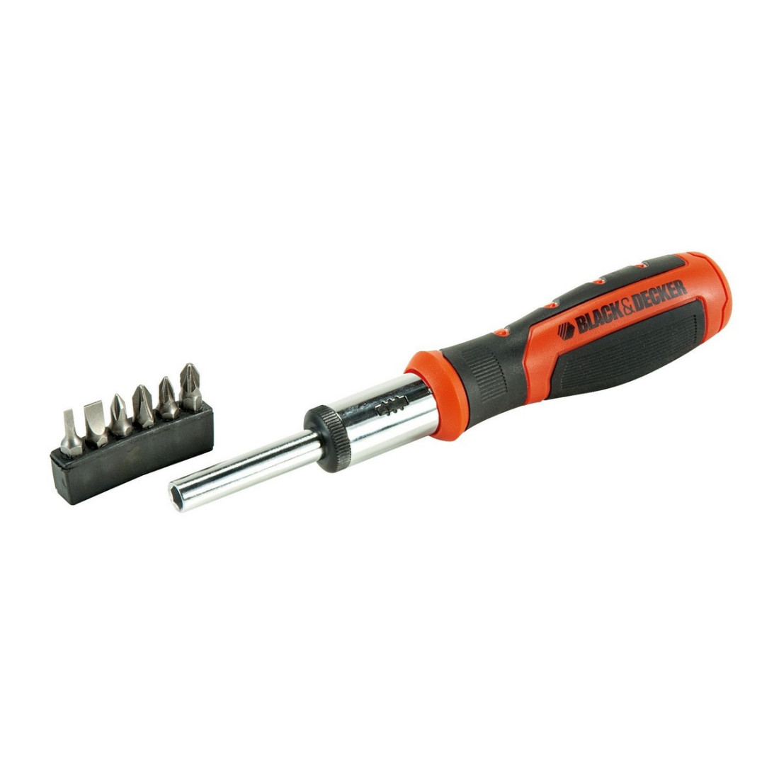 Bit set with screwdriver Black & Decker BDHT0-62129 6 Dalys