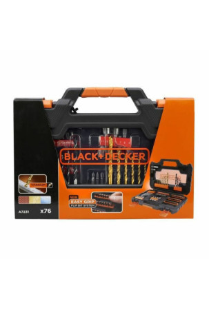 Drill bits and tits set Black & Decker A7231 76 Dalys