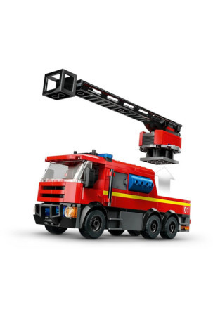 Playset Lego 60414 Fire station with Fire engine