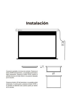 Projekcijos ekranas Phoenix ELEC200 112"