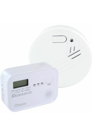 Set of smoke and carbon monoxide detectors Chacon