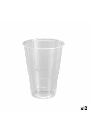 Daugkartinio naudojimo akinių rinkinys Algon Plastmasinis Skaidrus 25 Dalys 500 ml (12 vnt.)