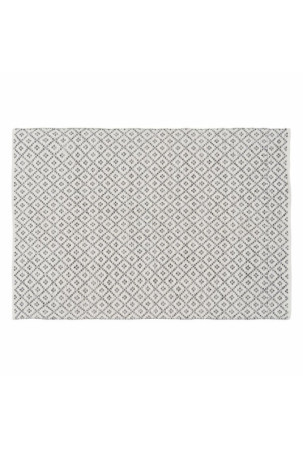 Kilimas Balta Pilka 70 % medvilnė 30 % Poliesteris 160 x 230 cm