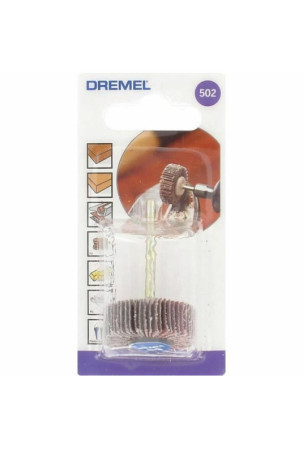 Abrasive Brush Dremel 502 Plastmasinis Ø 9,5 mm 80 g