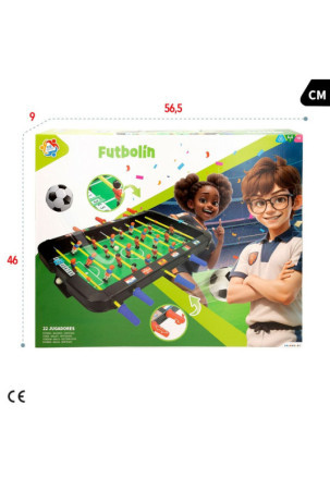 Stalo futbolas Colorbaby 45 x 8 x 55 cm (2 vnt.)