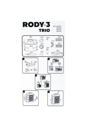 Narvas Zolux Rody3 Metalinis Plastmasinis 41 x 36 x 27 cm (1 Dalys)