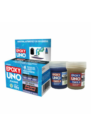 Two component epoxy adhesive Fusion Epoxy Black Label Unom98 Universalus Tamsiai mėlyna 100 g