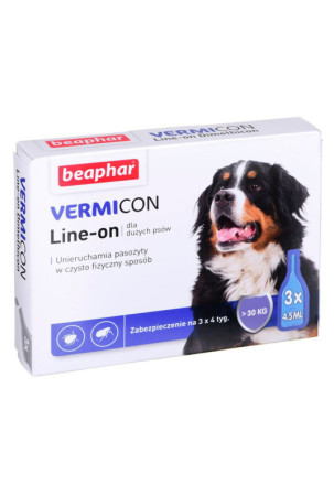 Anti-parazitai Beaphar VERMIcon Line-on Dog L Anti-parazitai