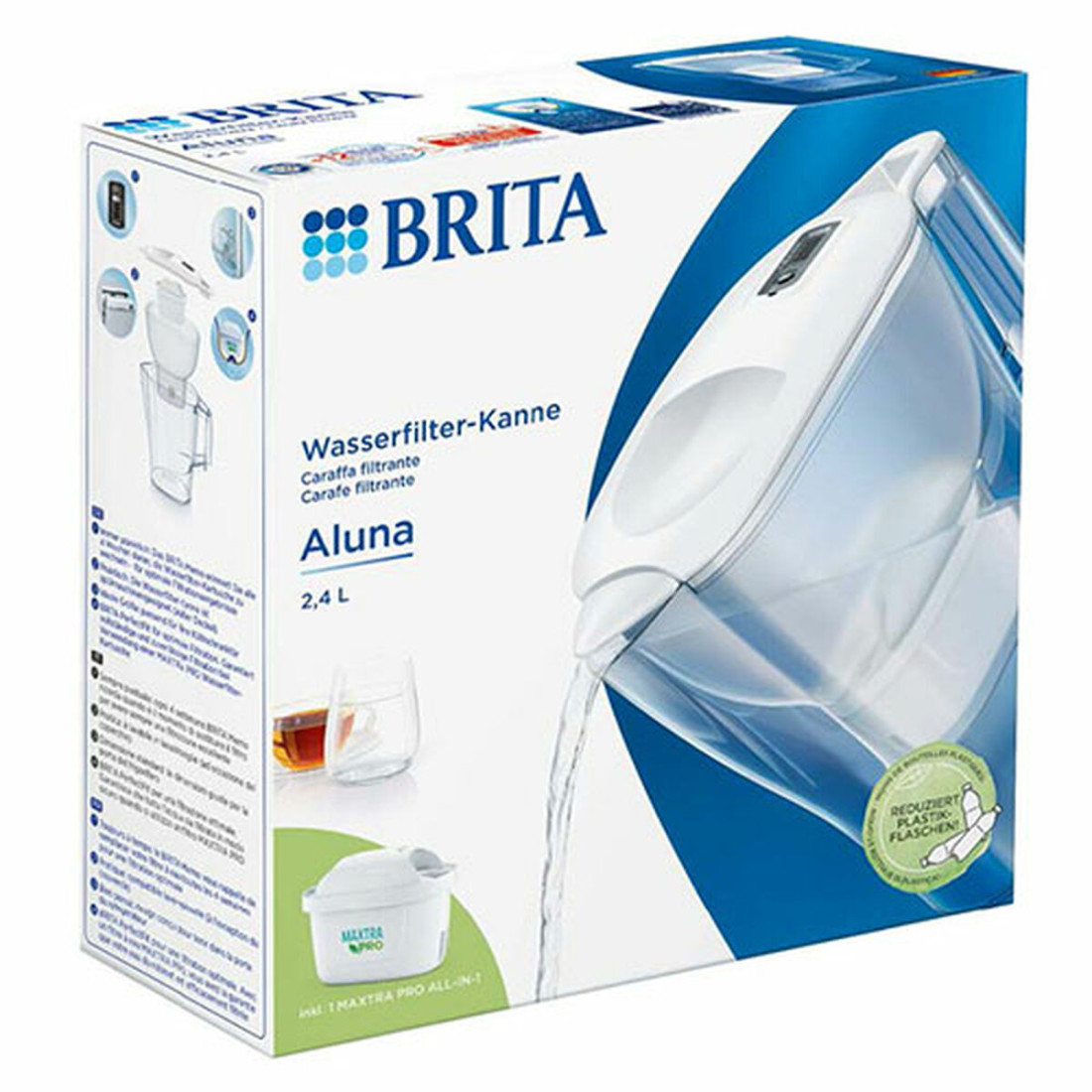 Puodelis-filtras Brita Maxtra Pro Spalvotas Skaidrus 2,4 L