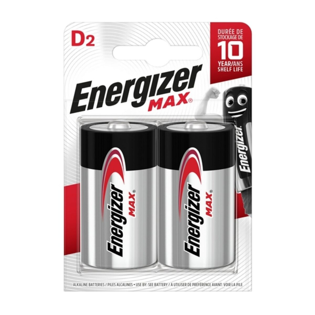 Baterijos Energizer E300129200 LR20 (2 pcs)