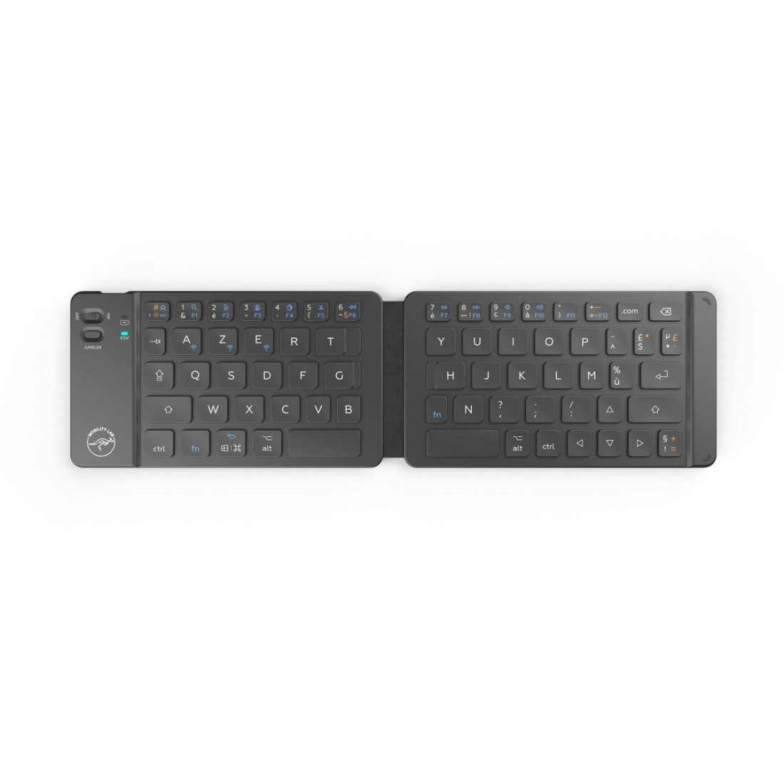 Bluetooth klaviatūra Mobility Lab Juoda AZERTY