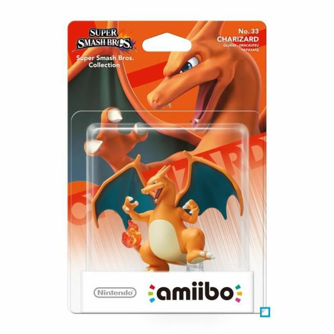 Kolekcionuojamos figūros Amiibo Super Smash Bros No.33 Charizard - Pokémon