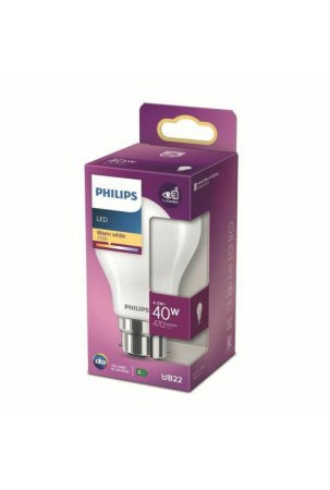 LED lemputė Philips 8718699762476 Balta F 40 W B22 (2700 K)