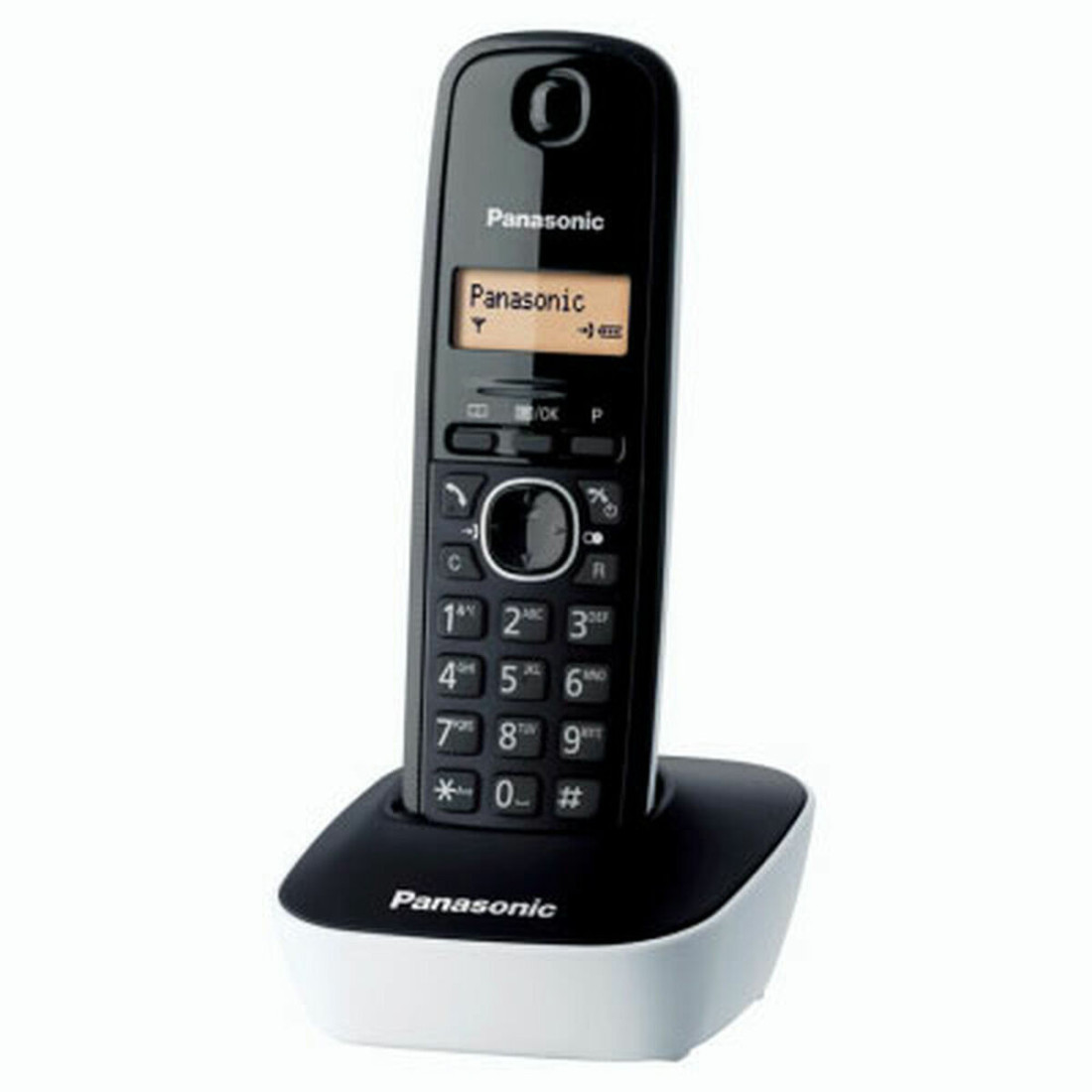 Belaidis telefonas Panasonic Balta