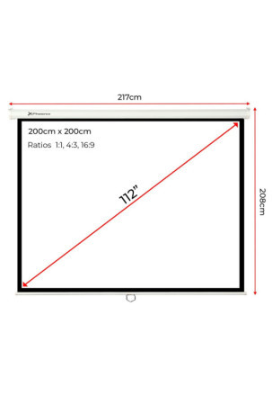 Projekcijos ekranas Phoenix PH200 112"