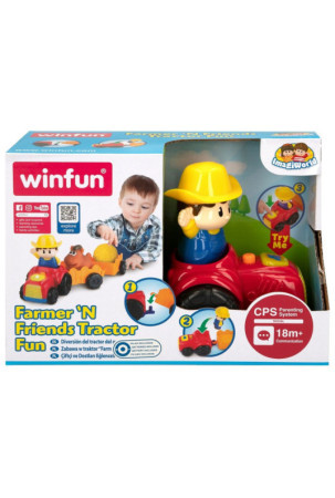 Toy tractor Winfun 5 Dalys 31,5 x 13 x 8,5 cm (6 vnt.)