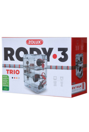 Narvas Zolux Rody3 Metalinis Plastmasinis 41 x 36 x 27 cm (1 Dalys)