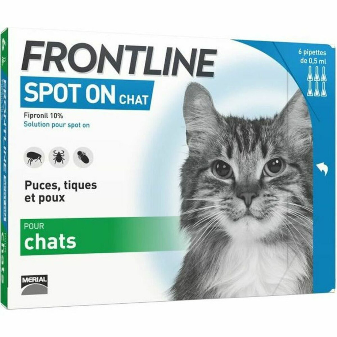 Anti-parazitai Frontline 0,5 ml 6 vnt.