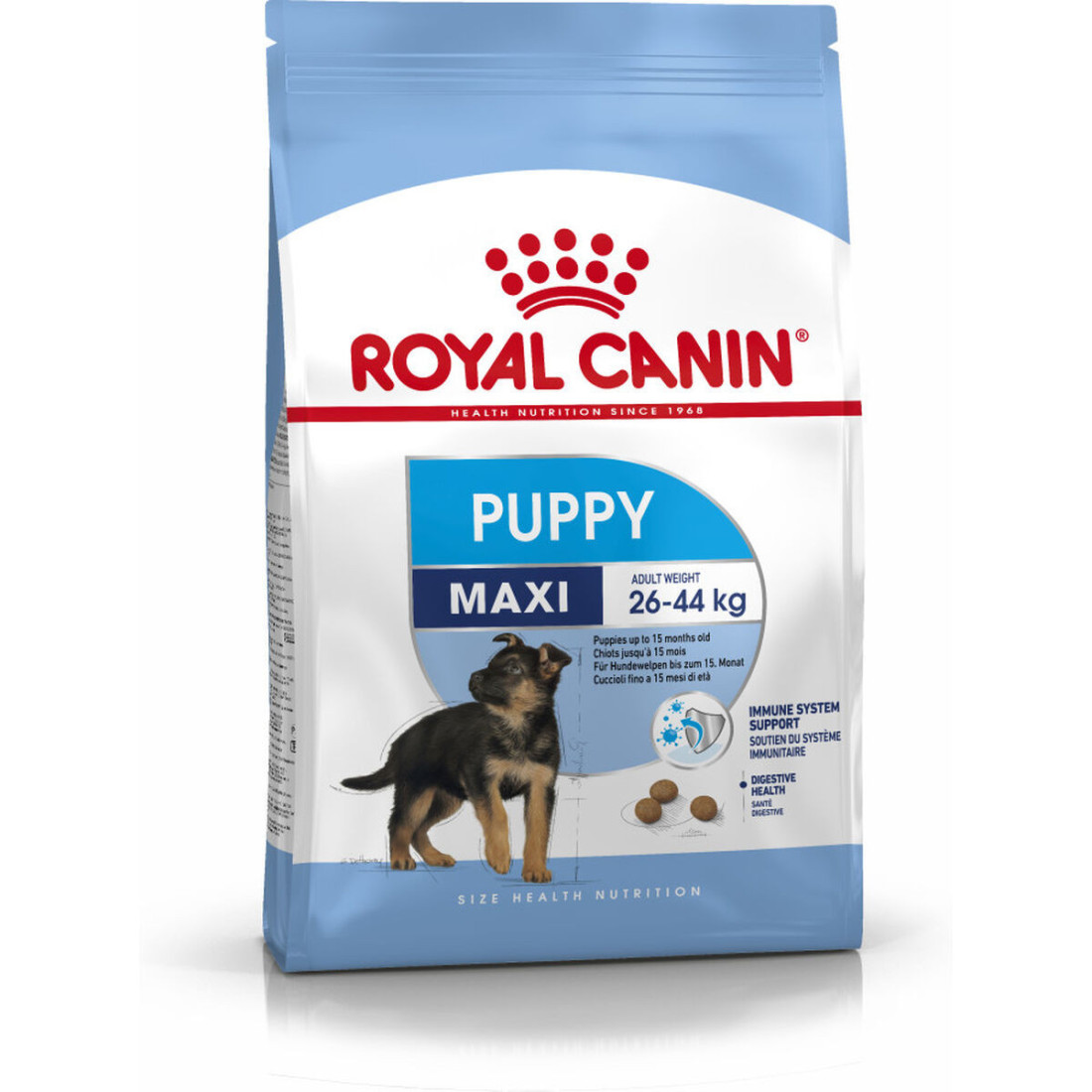 Pašarai Royal Canin Maxi Puppy Vaikas / jaunėlis Paukščiai 4 Kg