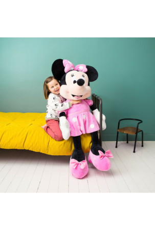 Pūkuotas žaislas Minnie Mouse Rožinė 120 cm