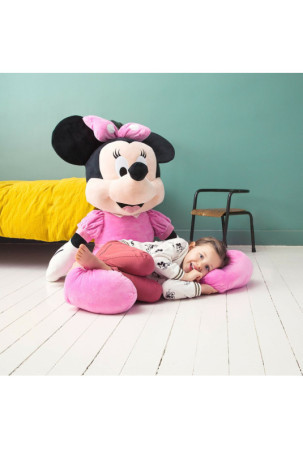 Pūkuotas žaislas Minnie Mouse Rožinė 120 cm