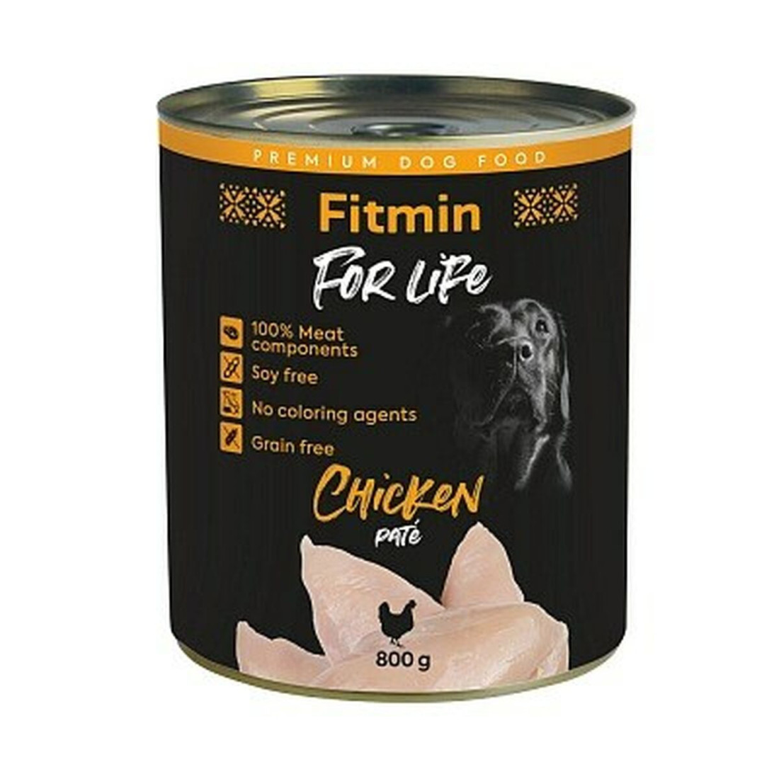 Šlapias maistas Fitmin for life Višta 800 g