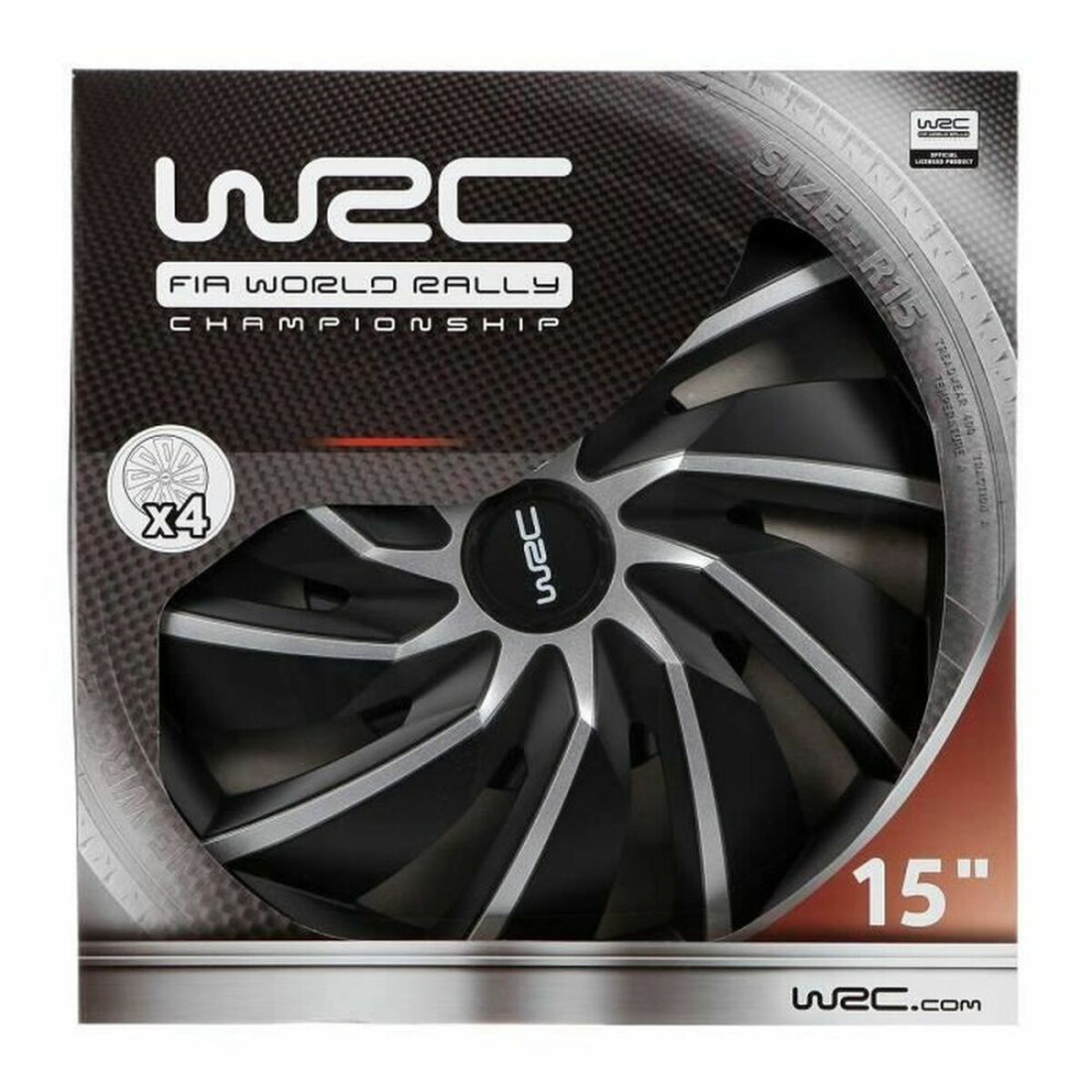 Pakabos WRC 7598 Pilka Juoda / Pilka 15" 4 Dalys