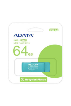 USB atmintukas Adata UC310 64 GB Žalia