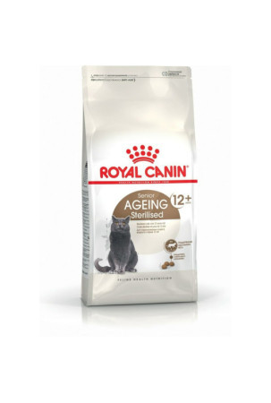 Kačių maistas Royal Canin Senior Ageing Sterilised 12+ Kukurūzai Daržovė Paukščiai Vyresnysis 4 Kg