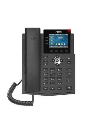 Fiksuotojo ryšio telefonas Fanvil X3U Pro Juoda