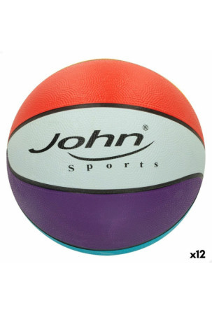 Krepšinio kamuolys John Sports Rainbow 7 Ø 24 cm 12 vnt.