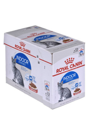 Kačių maistas Royal Canin Indoor Sterilized Mėsa 12 x 85 g