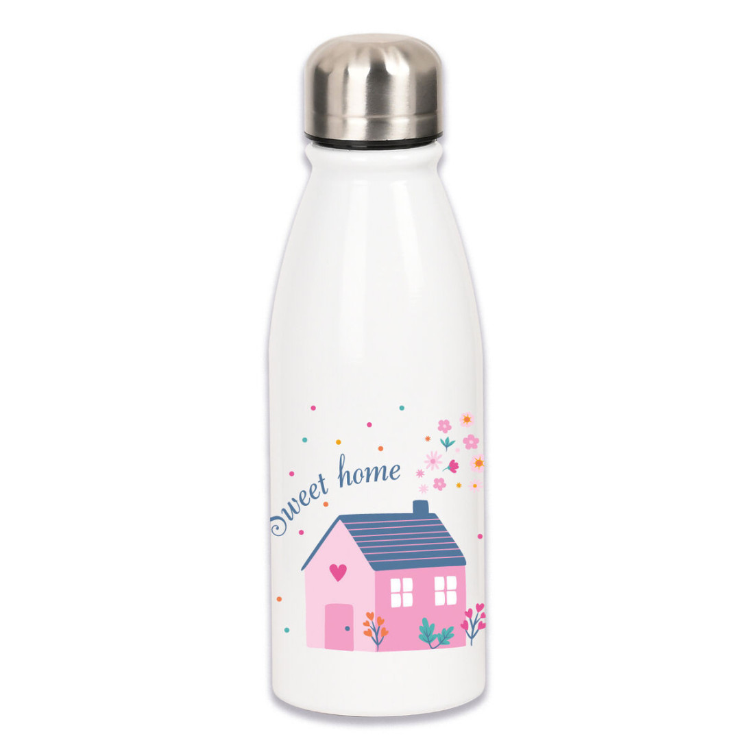 Vandens butelis Glow Lab Sweet home Rožinė 500 ml