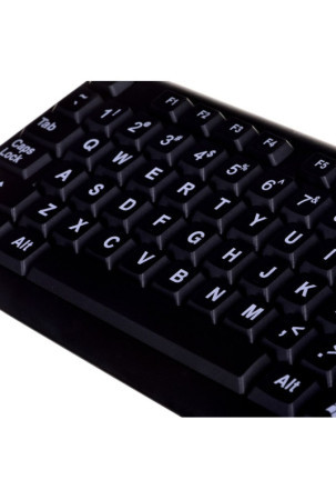 Klaviatūra Esperanza EK129 Juoda Anglų QWERTY