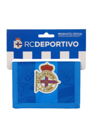 Piniginė R. C. Deportivo de La Coruña Mėlyna 12.5 x 9.5 x 1 cm