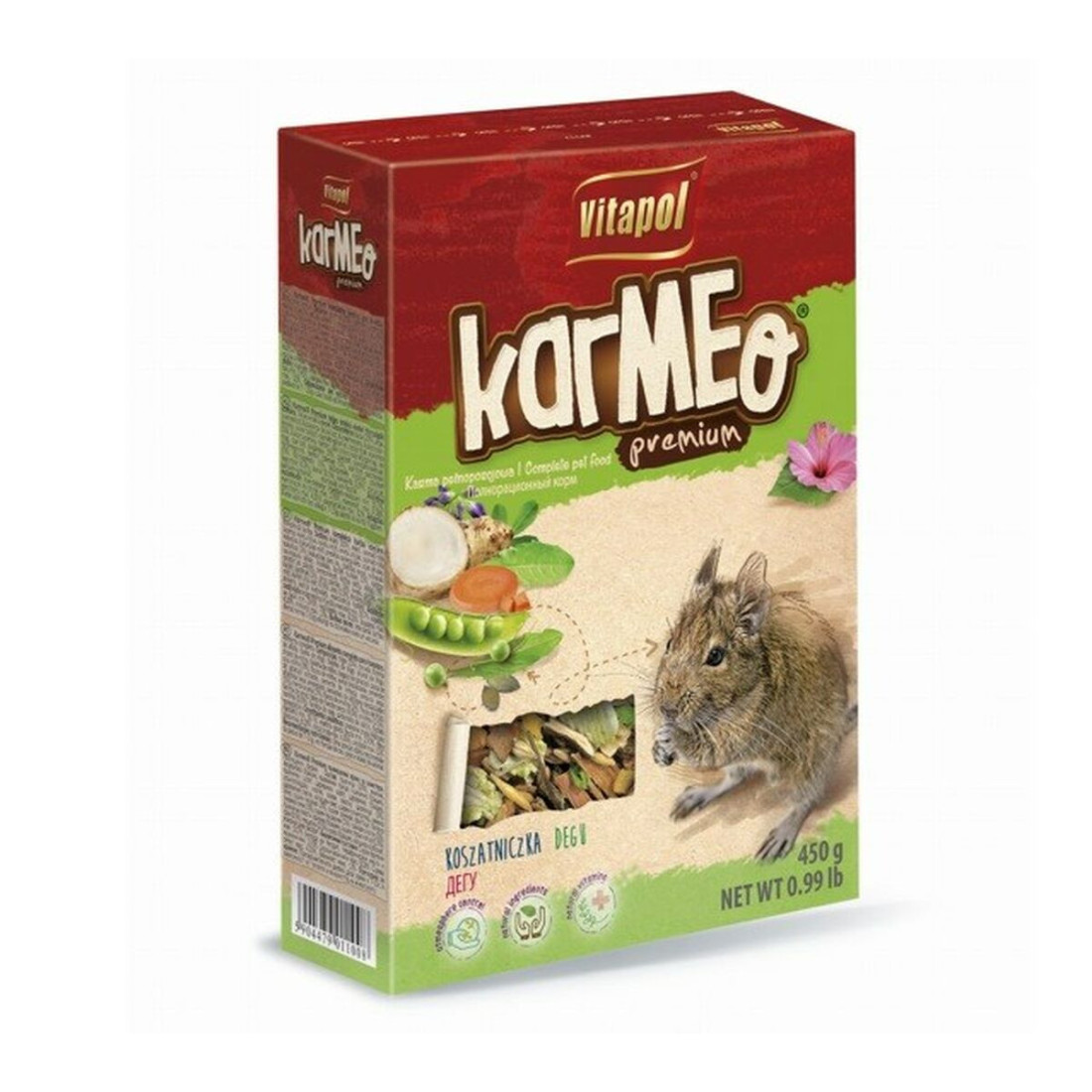 Pašarai Vitapol Premium Degu 450 g