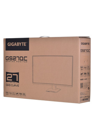 Monitorius Gigabyte GS27QC 27" 165 Hz LED Išlinkimas