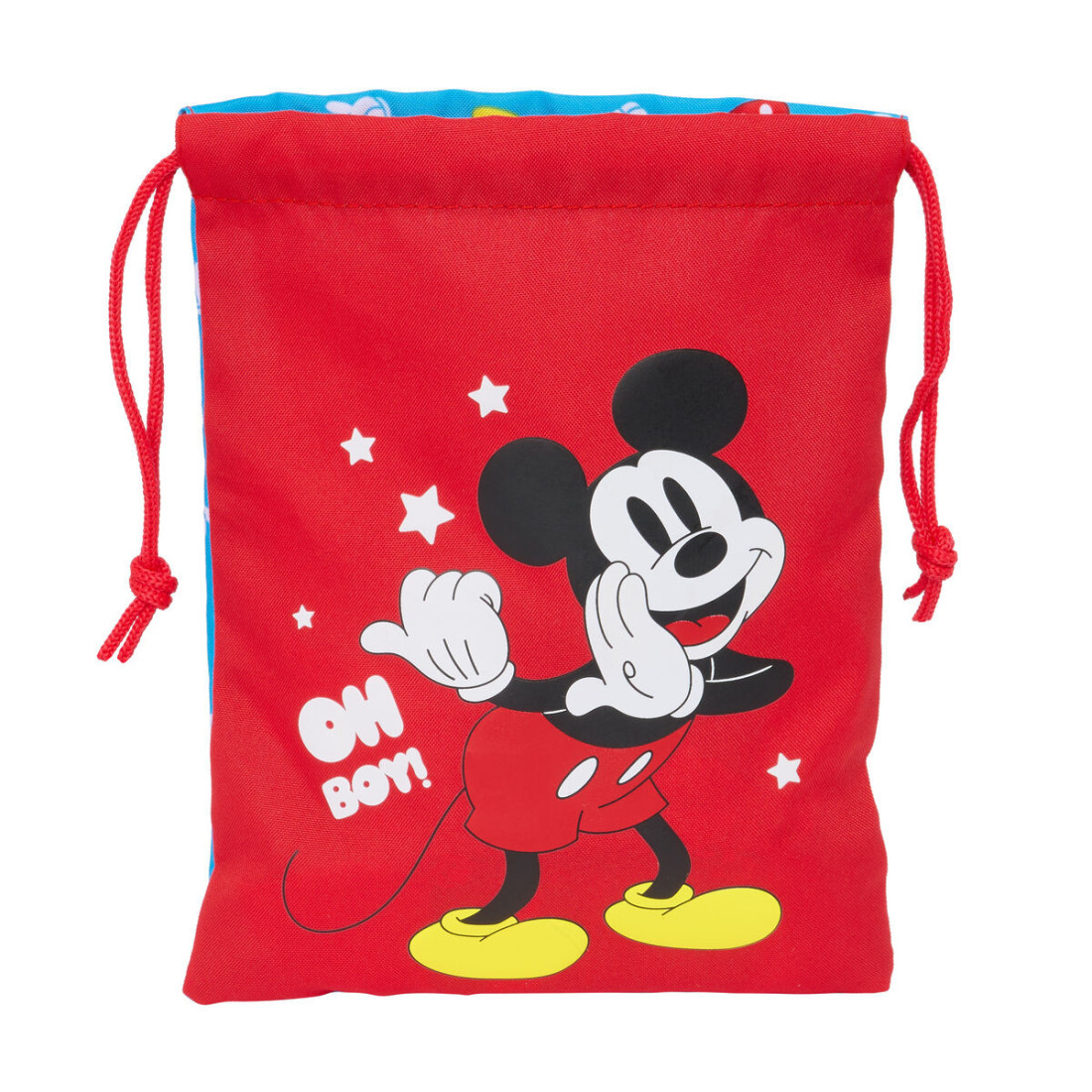 Priešpiečių dėžutė Mickey Mouse Clubhouse Fantastic 20 x 25 x 1 cm Maišas Mėlyna Raudona