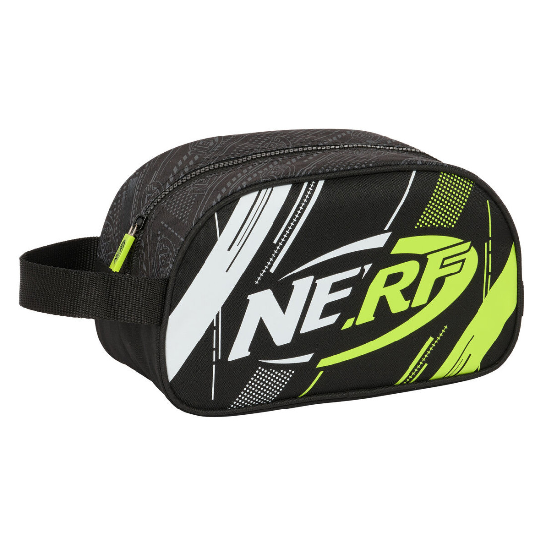 Mokyklinis higienos reikmenų krepšys Nerf Get ready Juoda 26 x 15 x 12 cm